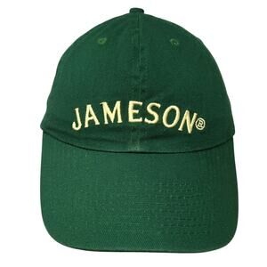 Jameson Strapback Baseball Cap Green One Size Adjustable Embroidered Cotton